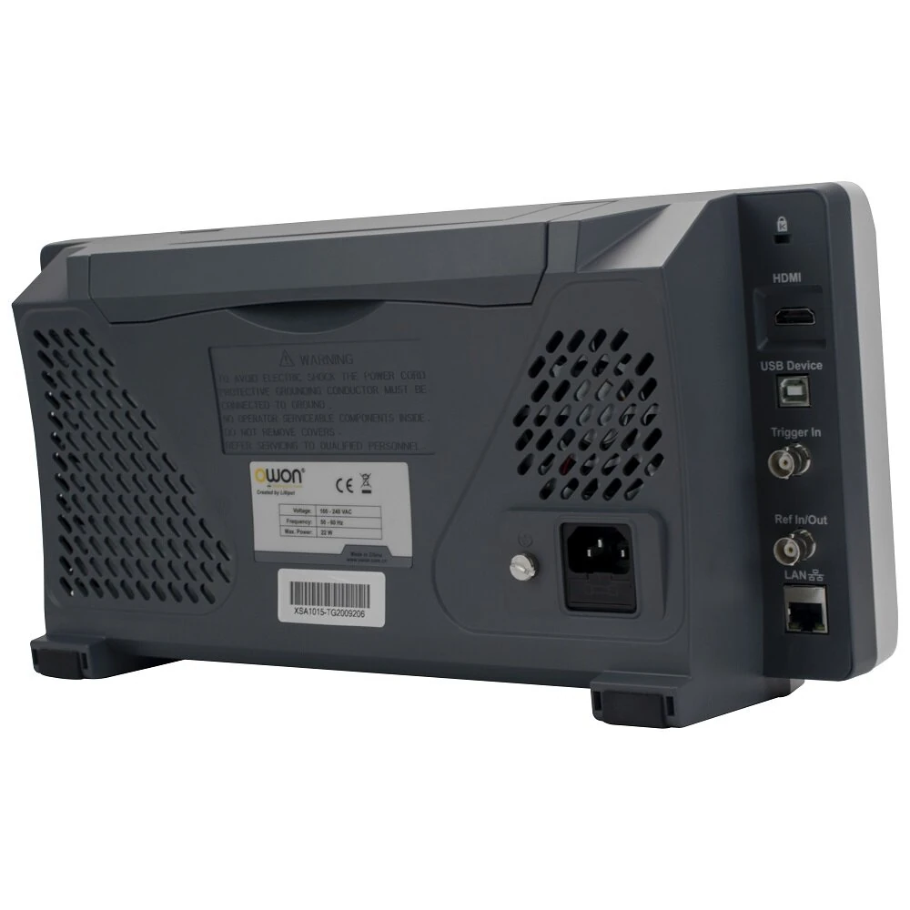 OWON XSA805 Spectrum Analyzer 9kHz-1.5GHz | 9-Inch LCD | USB & LAN Interface - Image 5