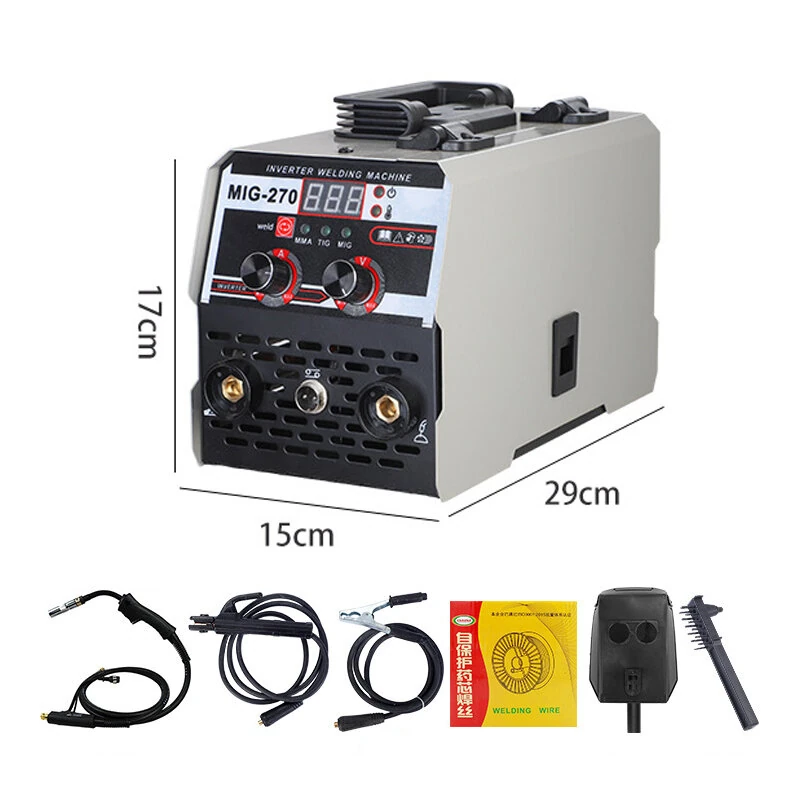 MIG-270 Welding Machine 220V | 25-270A IGBT Inverter | Portable Lightweight Welder - Image 4