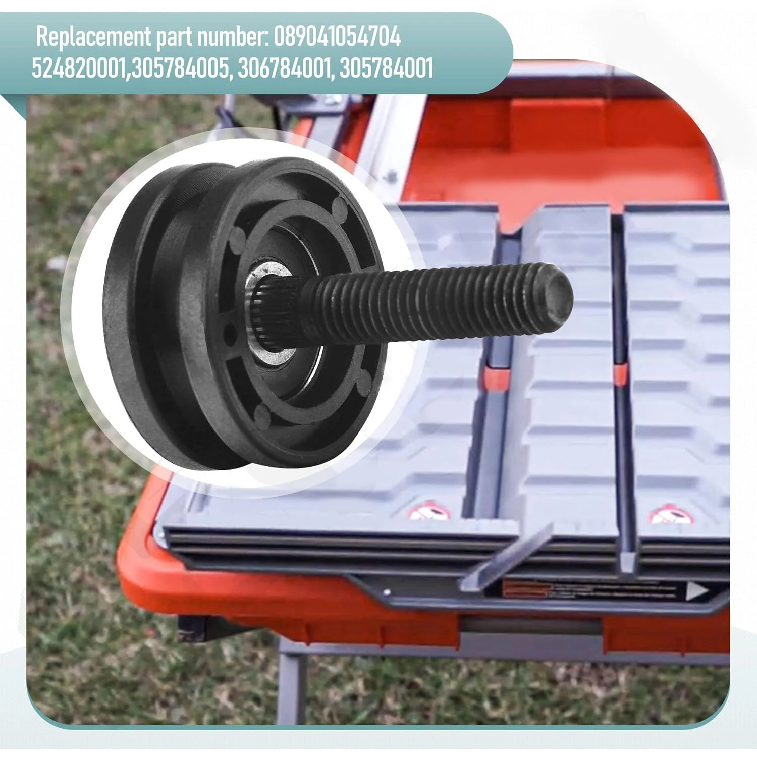 Ridgid R4030 R4031 Table Roller 6pcs - 2 Inch Replacement Parts | High Quality Upgrade - Image 5