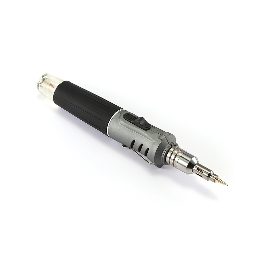 HS-1115K Professional Butane Soldering Iron Set | 10-in-1 Welding Torch Kit with 26ml Gas - Image 5