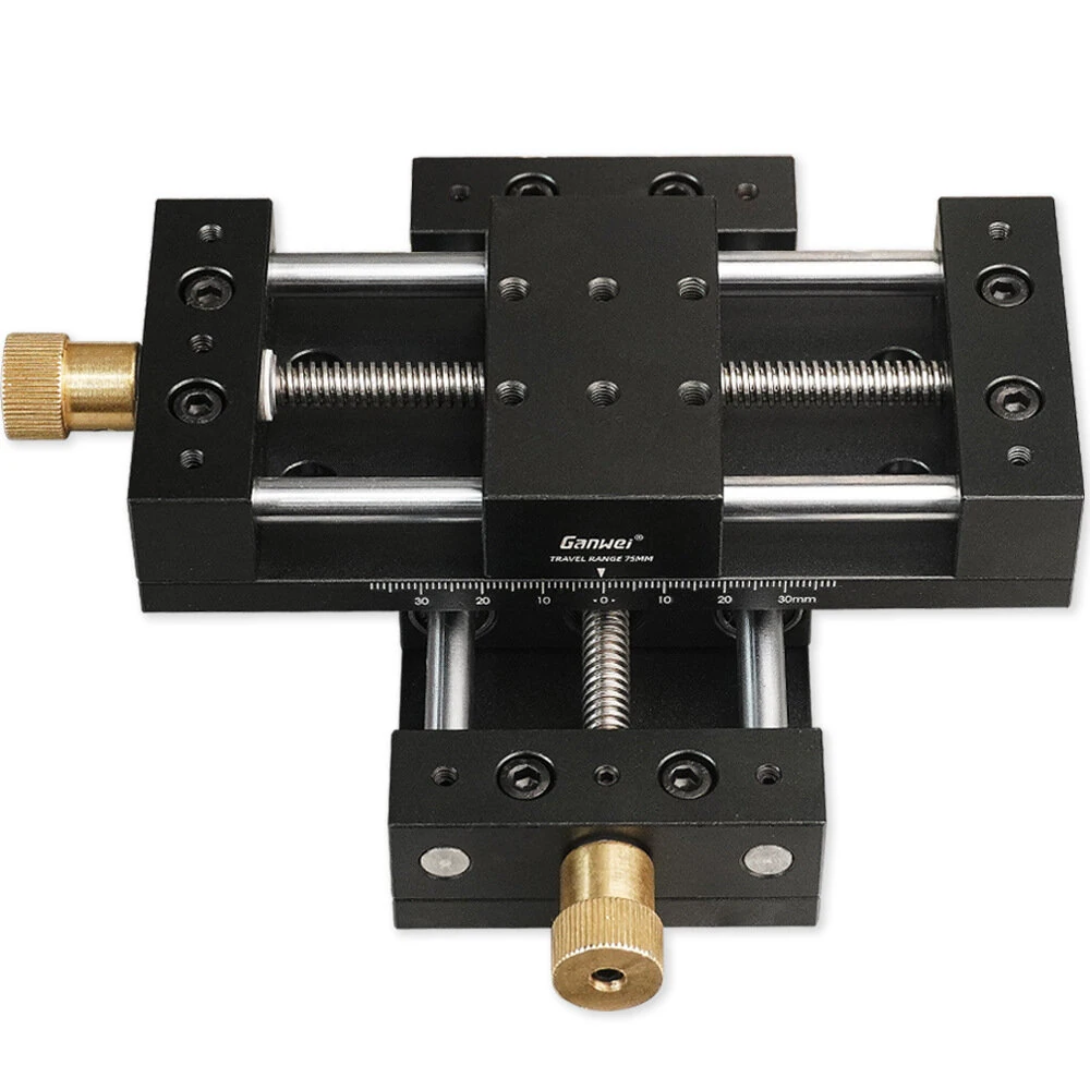 75mm Travel Displacement Platform | 120mm Precision Linear Stage - High Load Aluminum Alloy - Image 5
