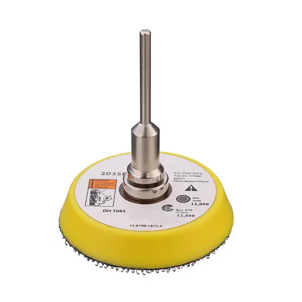 2 Inch Sanding Polishing Pad Backer Plate | 3mm Shank for Rotary Tools - Image 2