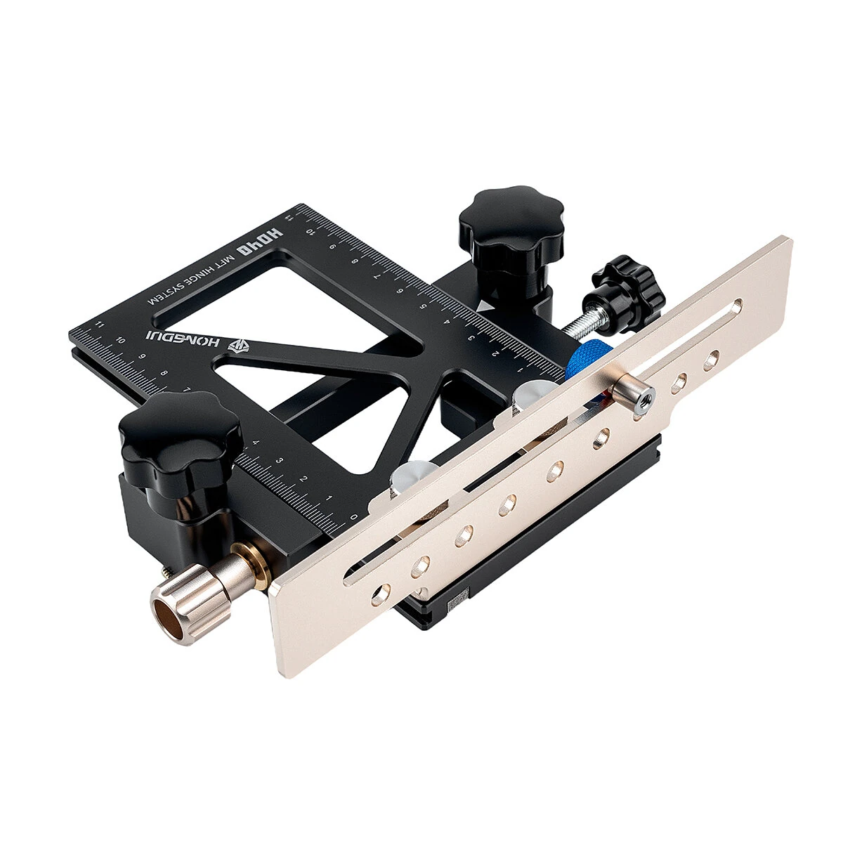 HONGDUI H040 Benchtop Hinge System - Universal Aluminum & Stainless Steel - T-Slot Compatible for Router Tables - Image 5