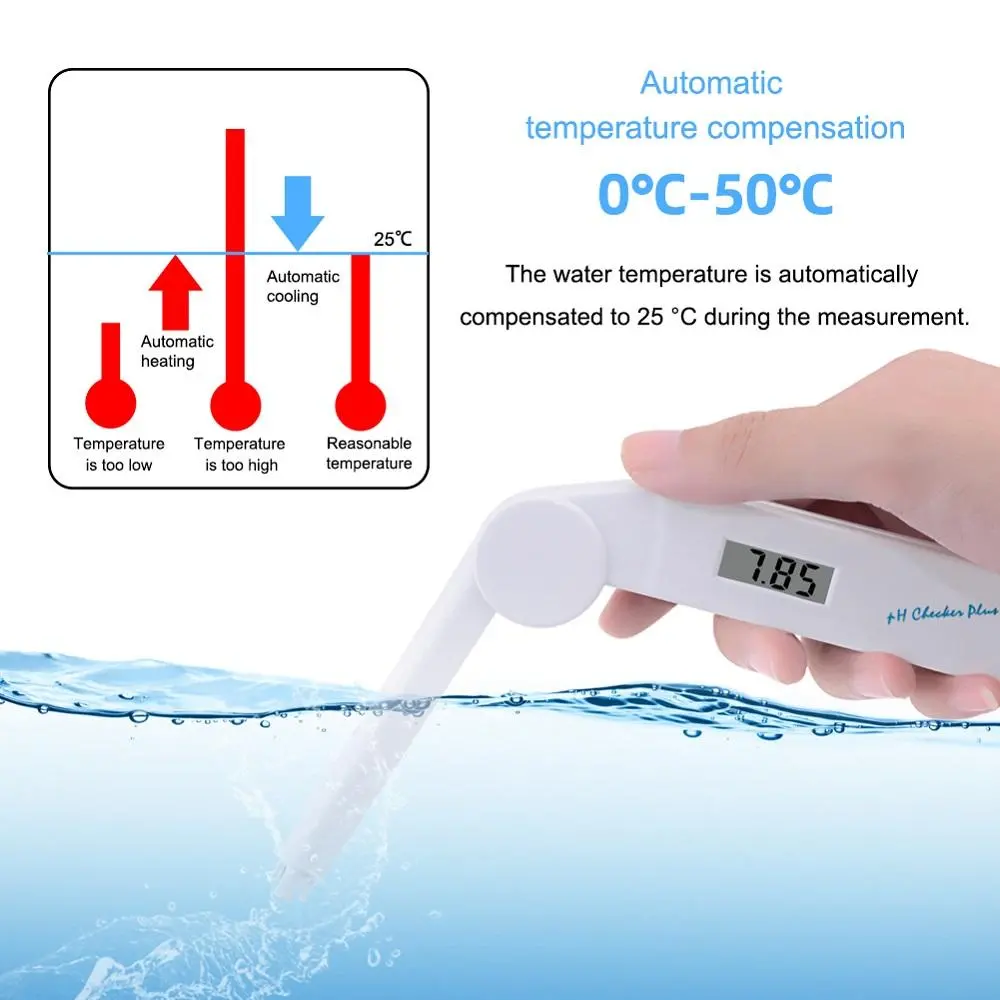 Digital PH Meter | 0-14 Range for Pool, Aquarium, Drinking Water & Food - Image 4