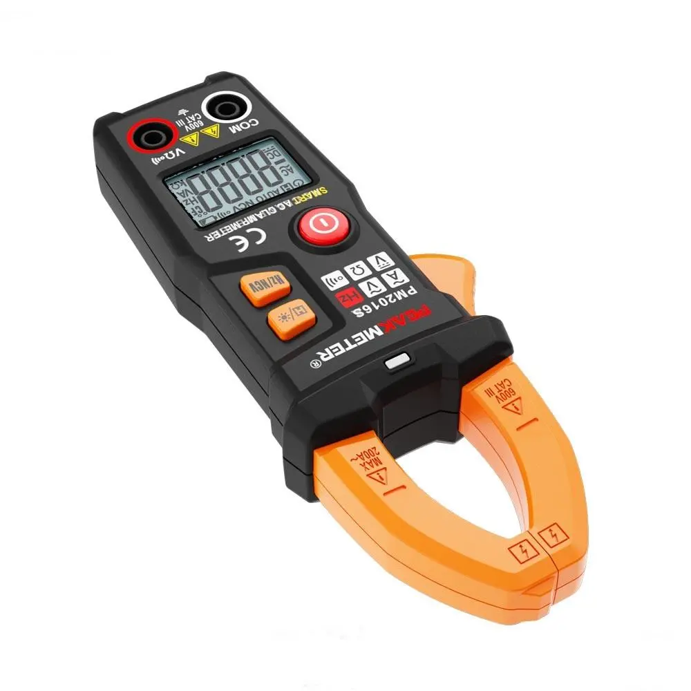 PEAKMETER PM2016S True RMS Multimeter - 6000 Counts NCV & Auto Scan Clamp Meter - Image 3