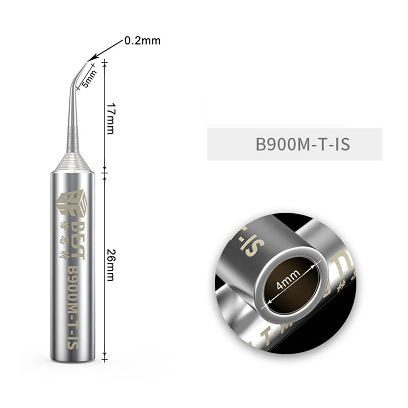 B900M-T-I Soldering Iron Tips - 0.2mm Oxygen-Free Copper for 936/937 Station - Image 3