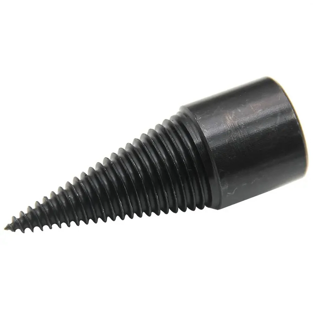 4PCS 32mm Black Firewood Drill Bit - For Hand & Electric Drill | Replaceable Handle - Image 3