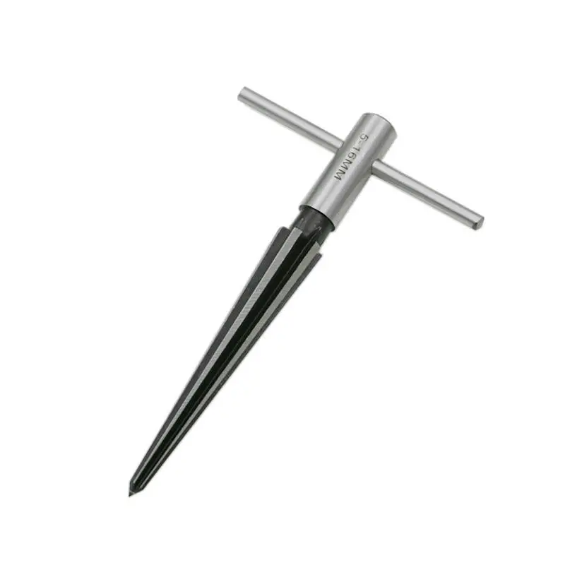 Bridge Pin Hole Reamer Tool | 5mm-16mm T-Handle | 6 Flute Taper Reaming - Image 4