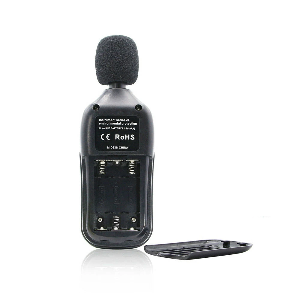 BDMETER TDC801 Digital Noise Meter - 35-135dB Handheld Sound Level Decibel Tester - Image 3