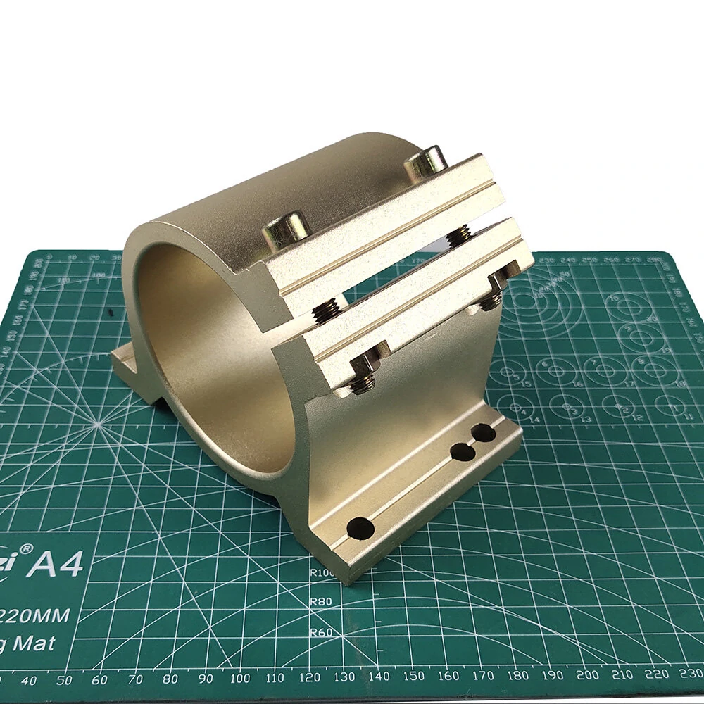80mm CNC Spindle Motor Mounting Bracket Clamp - Fixture for CNC Engraving Machine - Image 4
