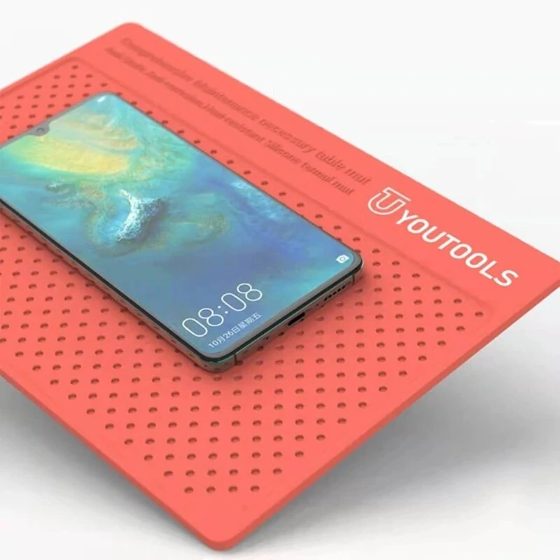 UT-D251 High Temp Insulation Silicone Pad | Heat Resistant Work Platform for Mobile Repair Tools - Image 4