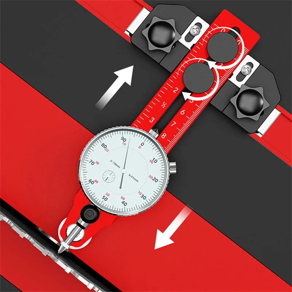 Table Saw Alignment Gauge - High Precision Calibrator for Router Table Plate - Image 4