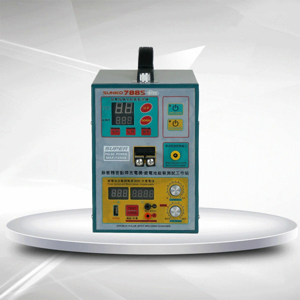SUNKKO 788S-PRO 110V/220V Spot Welding Machine | Battery Nickel Strip Welder with Pen - Image 3