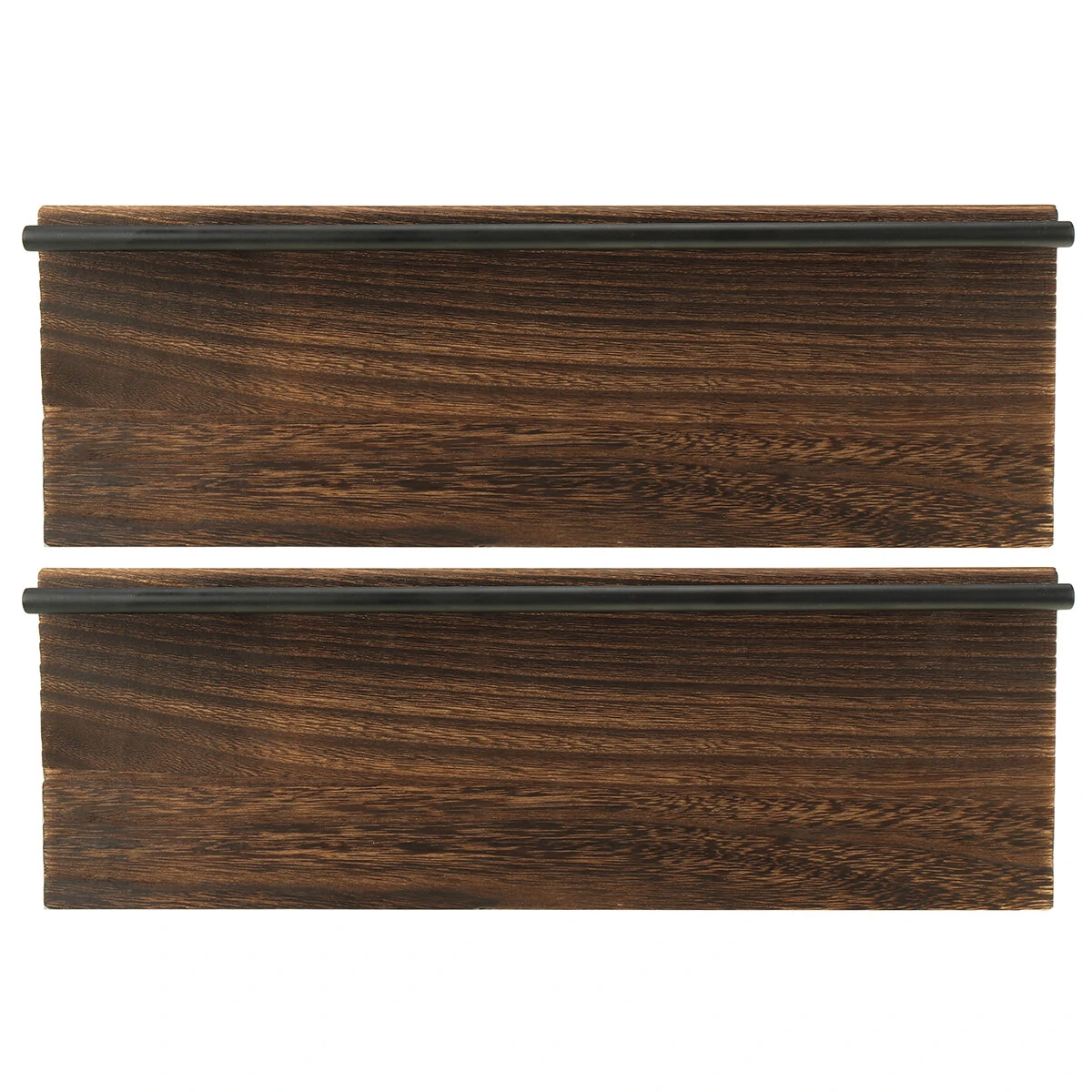 Solid Wood Laminate Wall Shelf | TV Wall Decor & Hanging Clapboard Shelf - Image 2