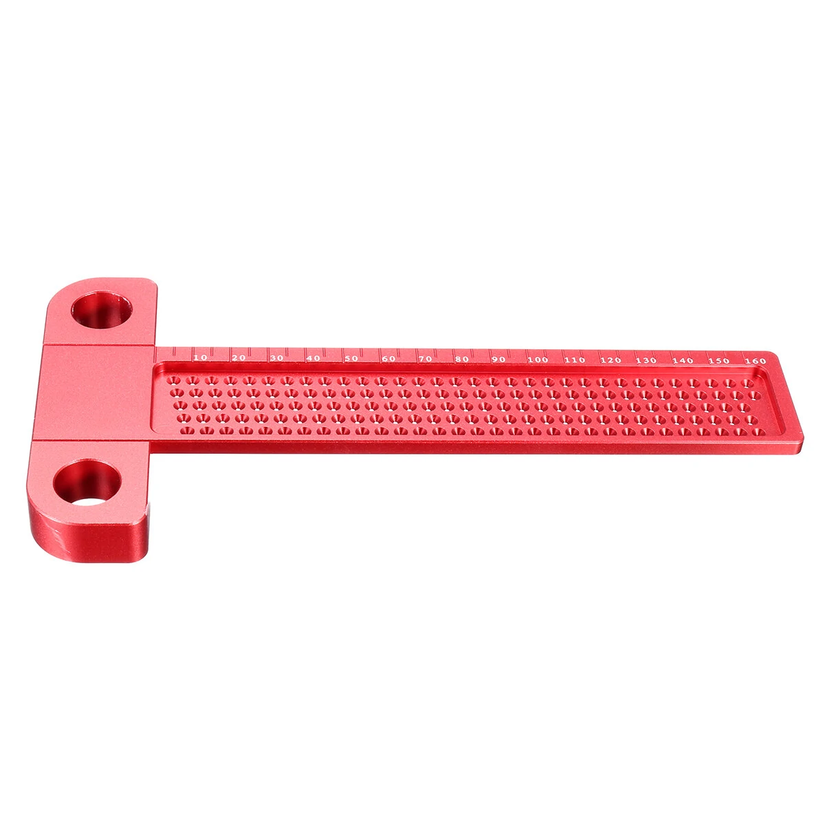 Drillpro T-160 Aluminium Alloy Hole Positioning Ruler | Metric Precision Marking Scriber - Image 4
