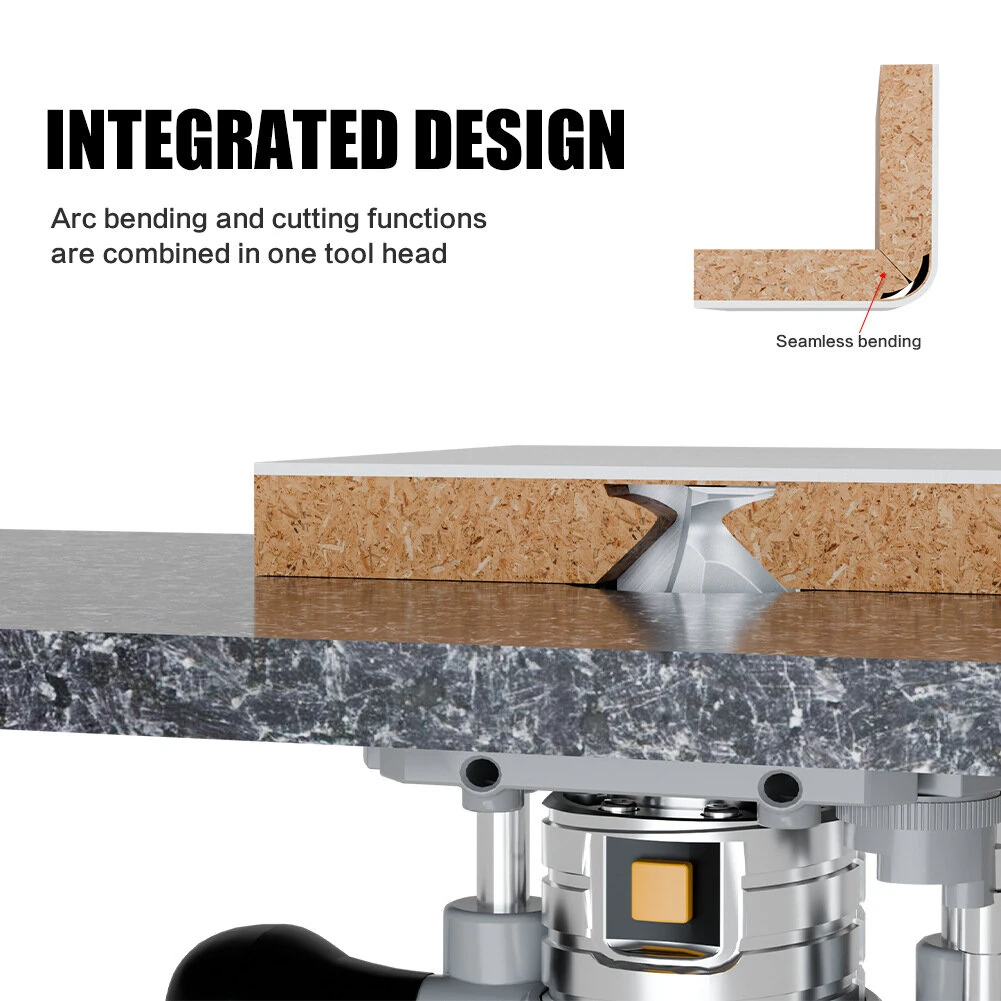 Arc Bending Router Bit R10 | Woodworking Milling for Smooth Cutting & Clear Texture - Image 5