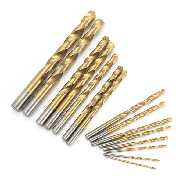 Doersupp 15pcs Titanium Coated HSS Drill Bits | 1.5-10mm Twist Drill Set - Image 5
