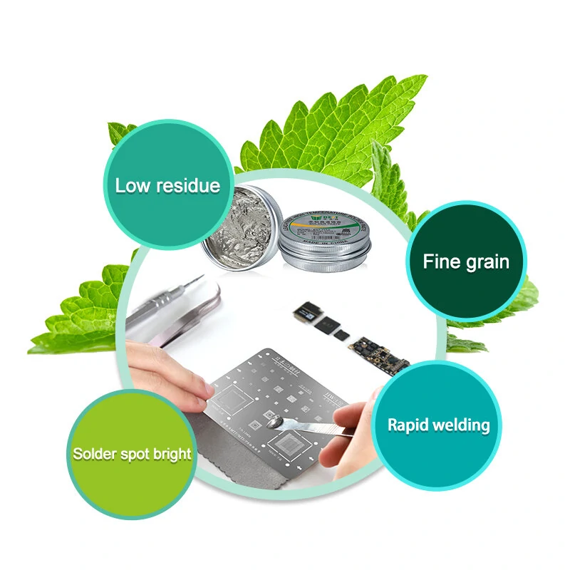 BST-705A Lead-Free High Temp Solder Paste | 217°C SMT Reflow for PCB Repair - Image 4