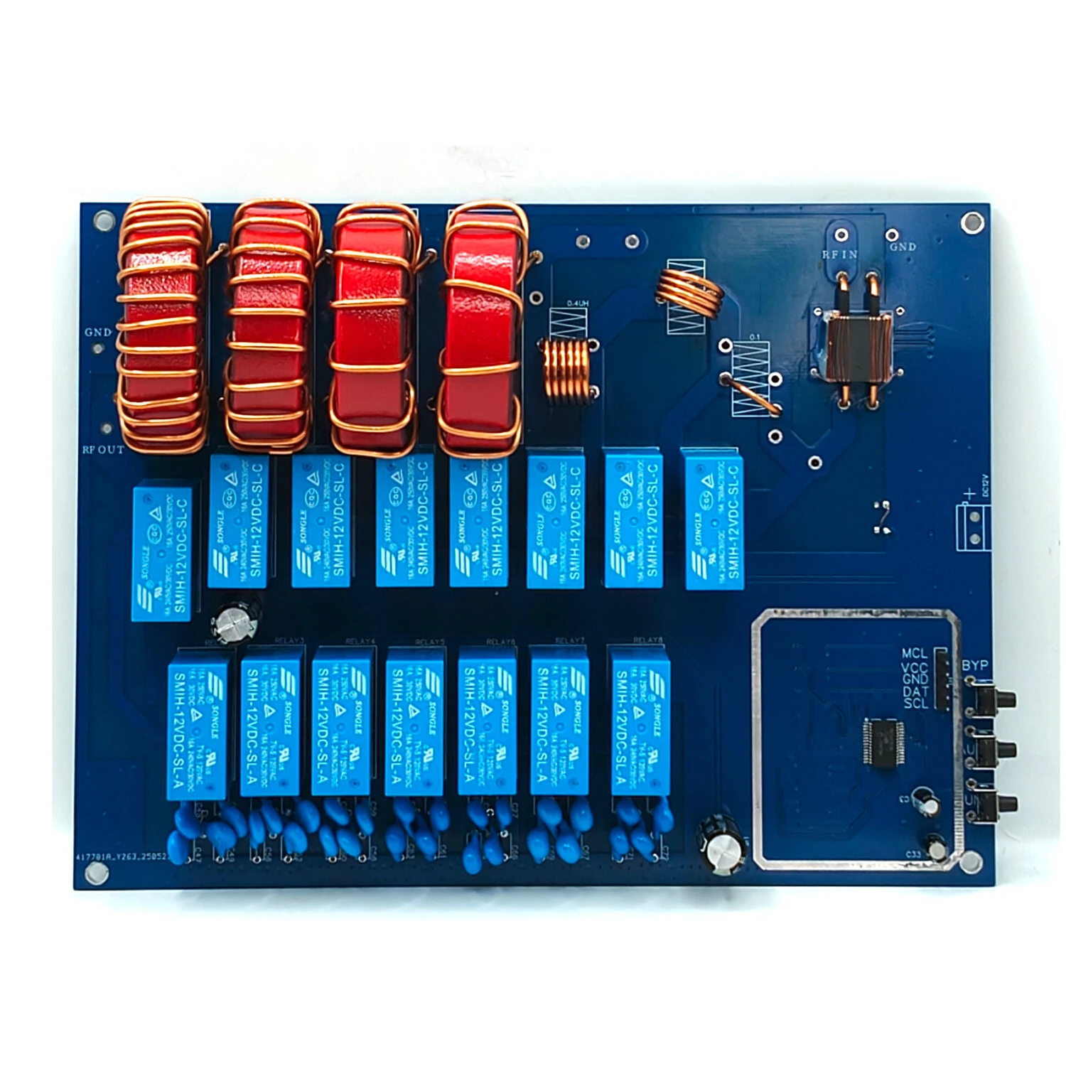 Upgrade AT50 150W HF Shortwave Antenna Tuner | 1.9-54MHz ATU-100 DIY Kit with Housing - Image 5