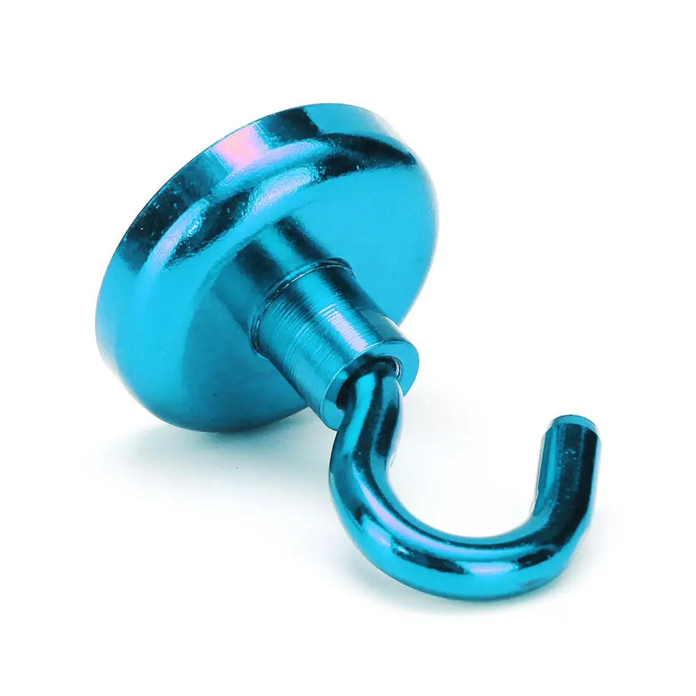 Effetool 32mm 34KG Neodymium Magnet - Blue Magnetic Hook Holder - Image 4
