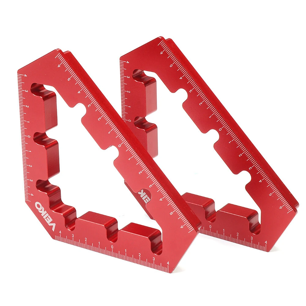 VEIKO Aluminum Alloy Right Angle Clamp - 45 & 90 Degree Corner Clamp for Woodworking - Image 3