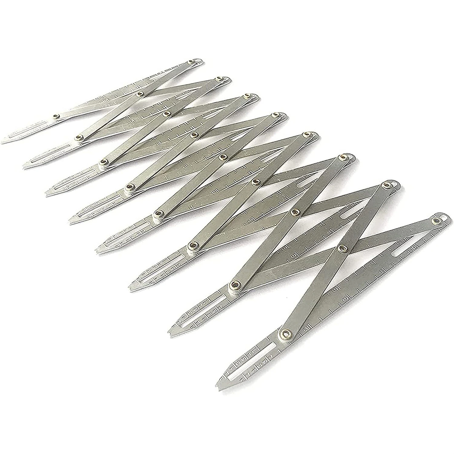 Aluminum Expanding Sewing Gauge - 24 Inch Adjustable Button Guide for Crafts & Woodworking - Image 4