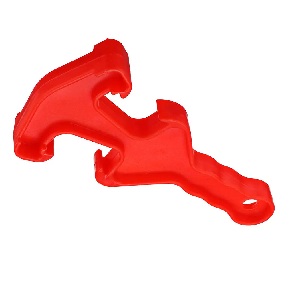 Effetool Double-End Pail Opener - Plastic Bucket & Paint Can Lid Wrench Tool - Red - Image 5