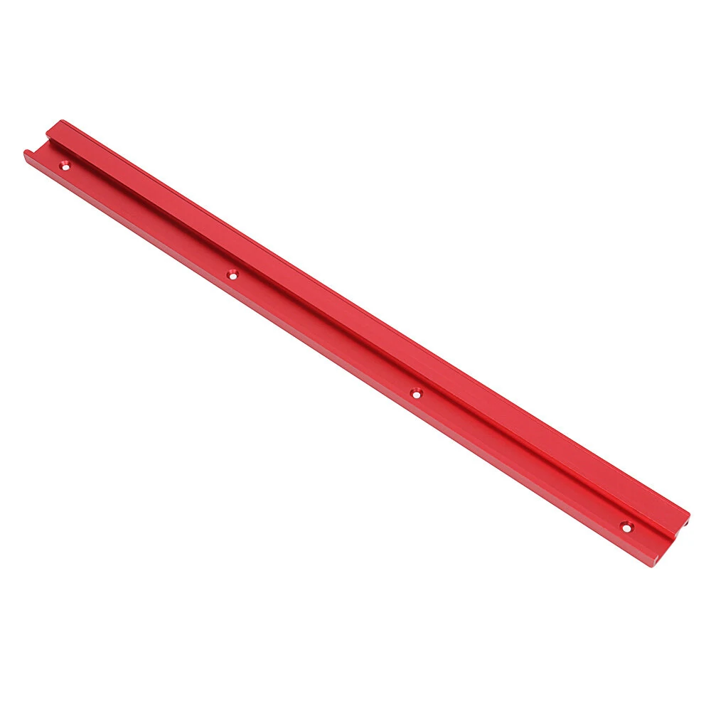Red Aluminum Alloy T-Track - 45 Type 100-1220mm for Table Saw & Router Miter Gauge - Image 5