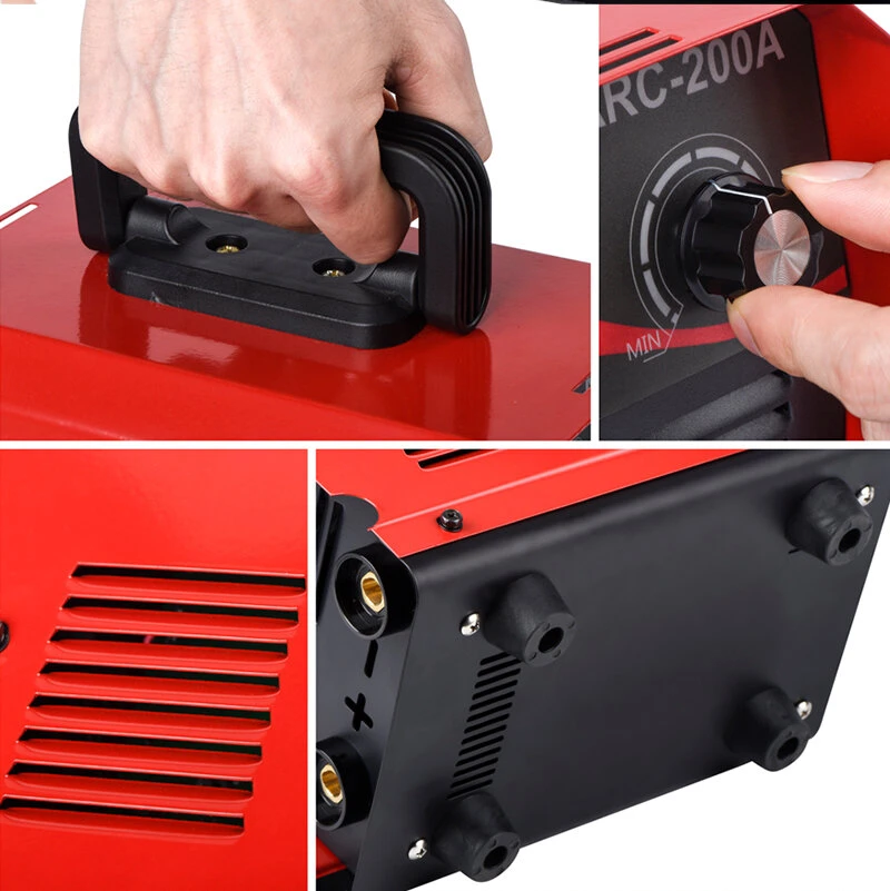 JCD ARC-200A 220V IGBT Inverter Welding Machine | 160/200A LCD Digital Adjustable MMA Arc Welder - Image 2