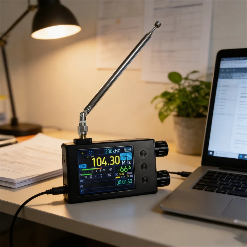 Portable All Band Shortwave Radio - AM FM LW MW SW - 2.8 Touch Screen DSP TEF6686 - Image 5