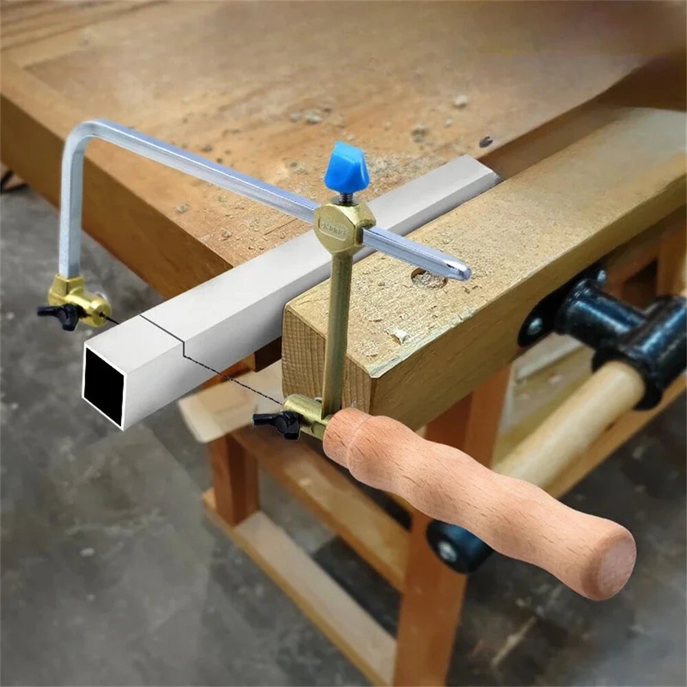 RUITOOL Coping Saw - Fast Cutting Metal Hand Saw with Blades | Woodworking & Crafts - Image 2