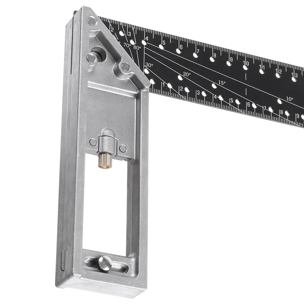 Stainless Steel Ruler - 30cm Double-Sided Metric Scale with Die Cast Handle - Image 4