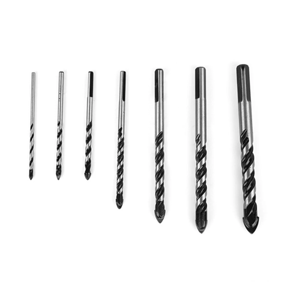 5-12mm Glass Drill Bit Set | 10Pcs Triangle Bits for Tile Concrete Marble - Image 3