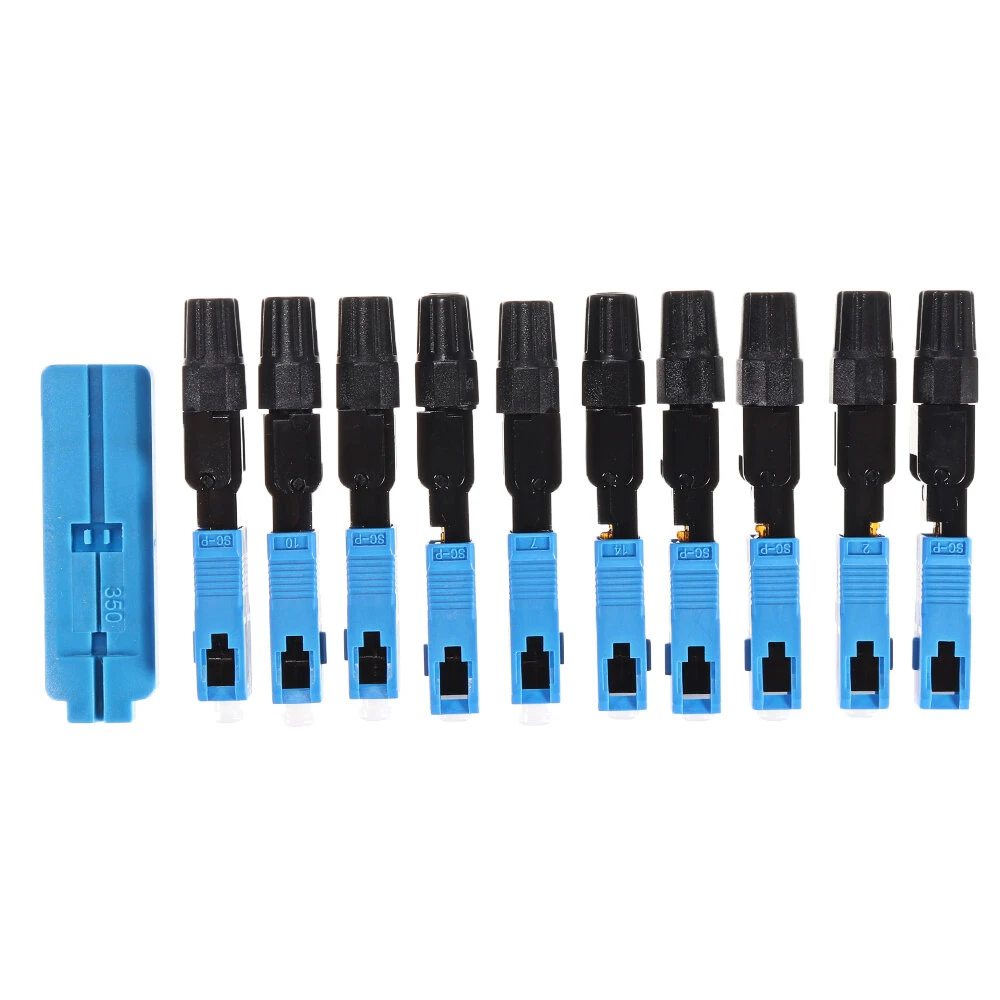Flip Type 100pcs SC UPC Fiber Optic Cold Connector - Quick & Embedded Telecom Grade - Image 2