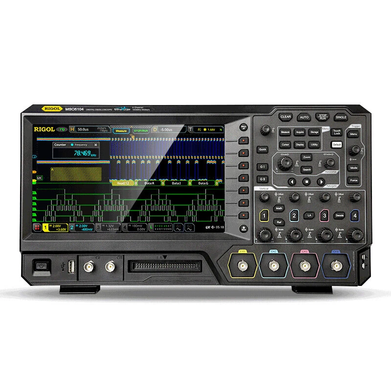 MSO5074 Mixed Signal Oscilloscope | 70 MHz 4-Channel 16 Digital | 8 GSa/s UltraVision II - Image 2