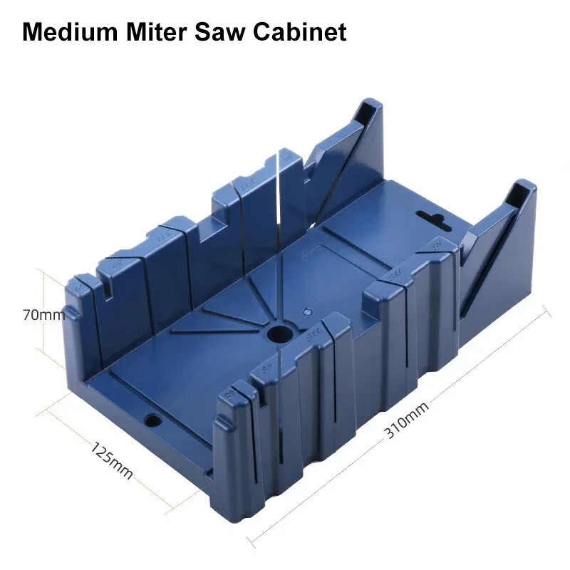 Wood Cutting Clamping Miter Box - 22.5/45/90 Degree Saw Guide & Angle Jig Kit - Image 4