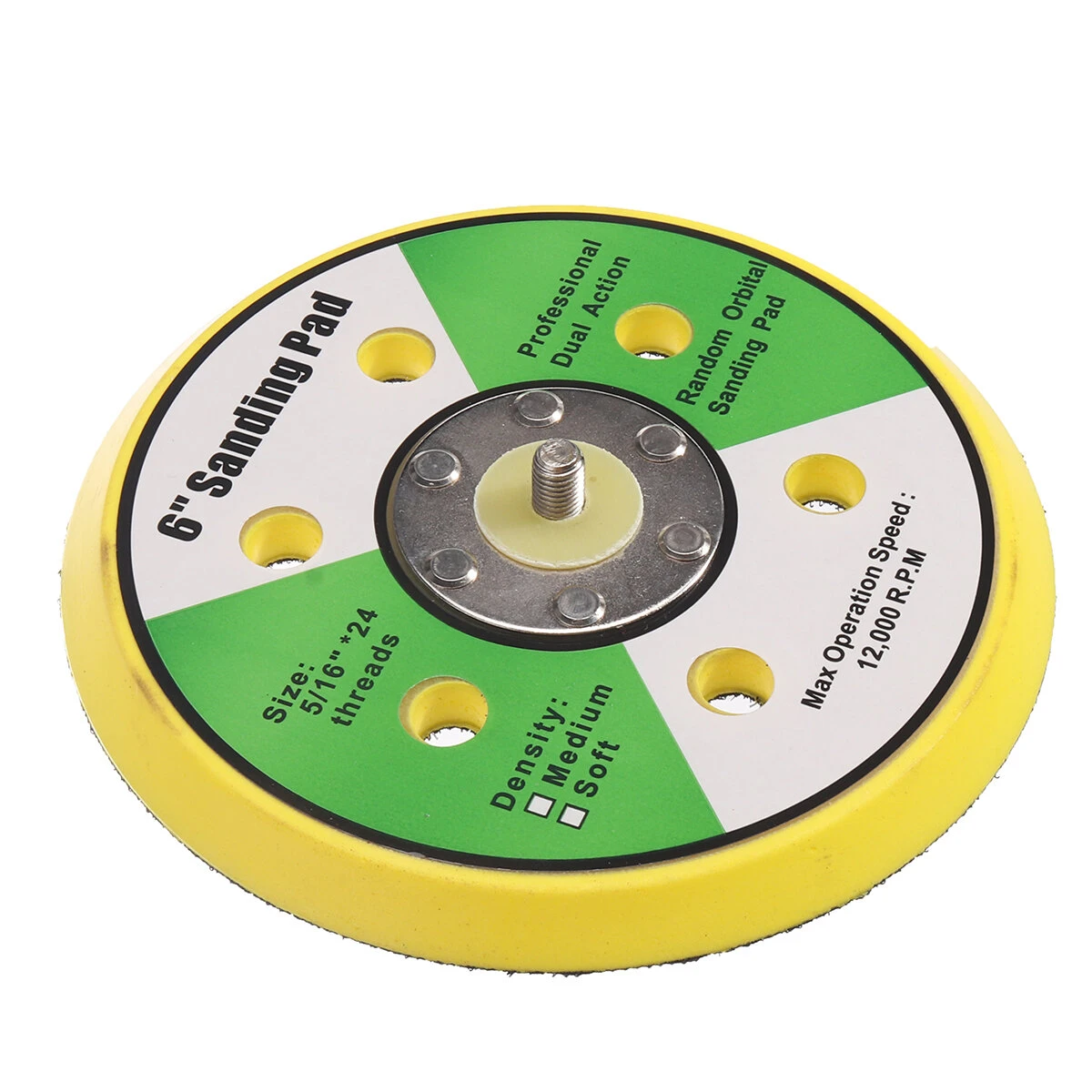 52Pcs Polishing Kit - 125mm Self-Adhesive Sandpaper Set | 8 Hole Disc - Image 4
