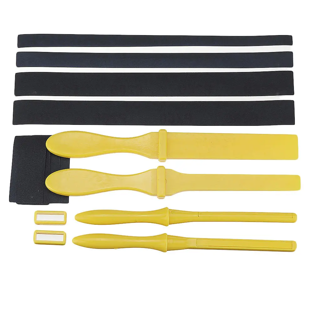 Effetool Manual Sandpaper Clamp Stick - Plastic Straight Edge Roller for Sanding - Image 2