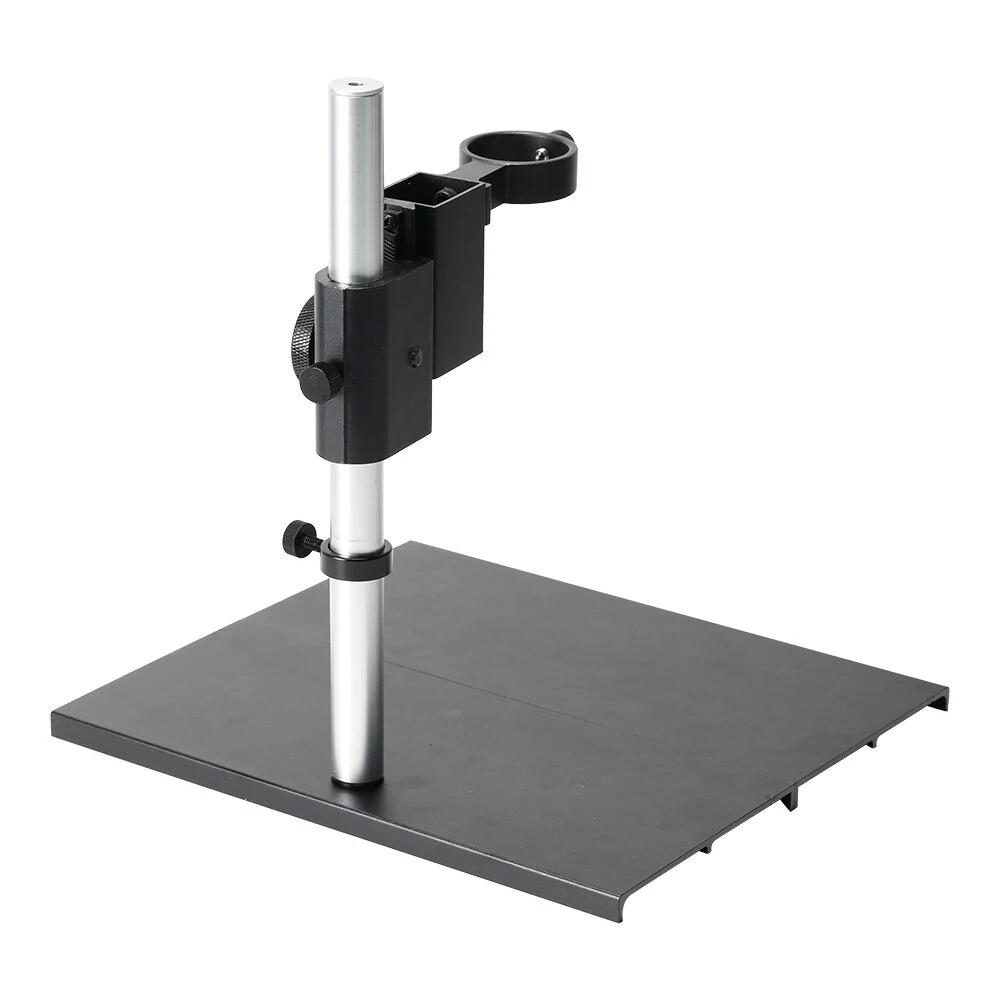 Aluminum Alloy Adjustable Microscope Stand | 40mm & 50mm Adapters | High Temp Pad - Image 4