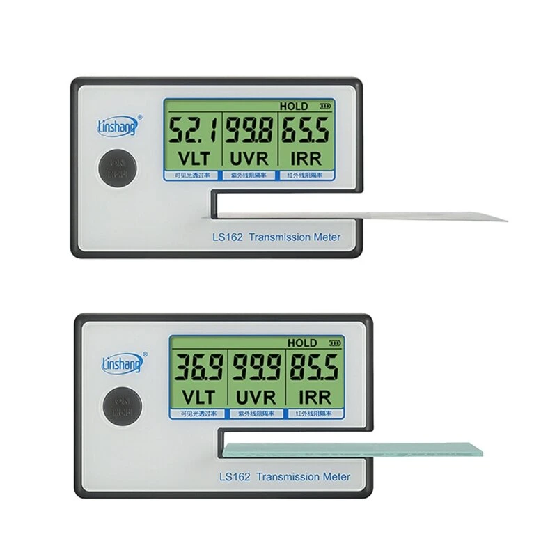 LS162 Solar Film Tester | Handheld Transmission Meter | 3-Display Automotive Film Gauge - Image 2