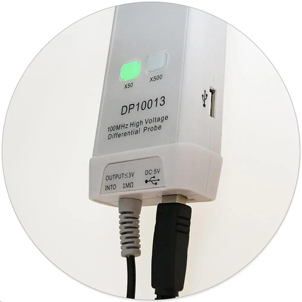 Micsig DP10013 Oscilloscope - 100MHz | 3.5ns Rise Time | 50X/500X Attenuation - Image 2