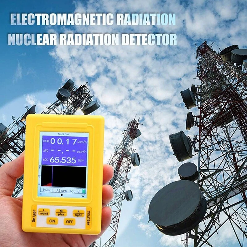 BR-9C 2-in-1 Digital Geiger Counter | Handheld Portable Radiation Tester - Image 2