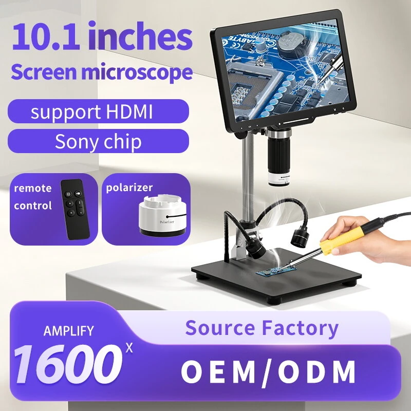 LP101 10.1 Inch Digital Microscope | Wireless Remote Control & Adjustable Angle - Image 4