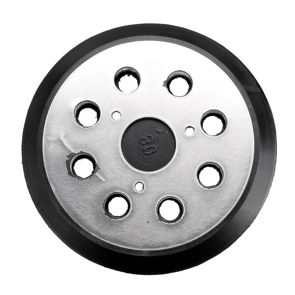 Makita 5 Inch 125mm Polishing Pad - 8 Hole Hook & Loop Sander Pad for Black Deck - Image 4