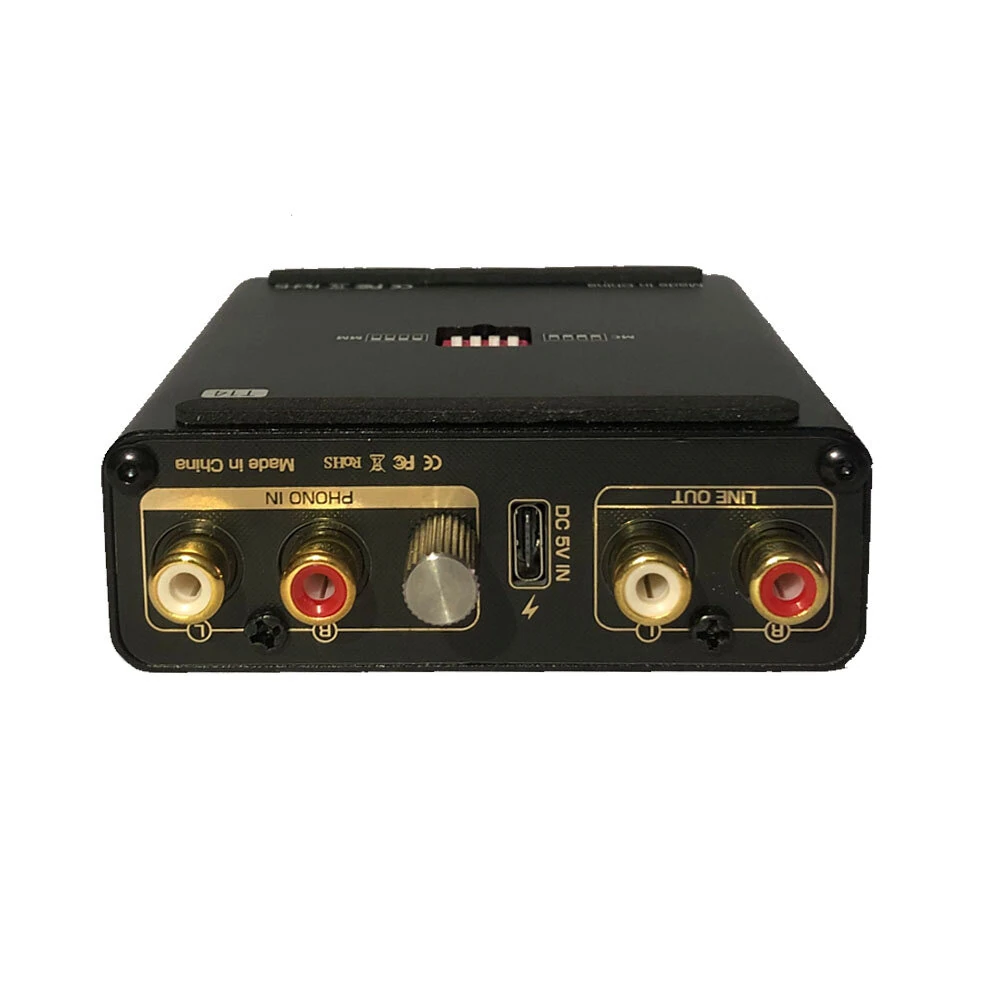 Pro MM MC Phono Stage Preamp | 3.5mm Headphone Output | High Fidelity Turntable Amplifier - Image 3