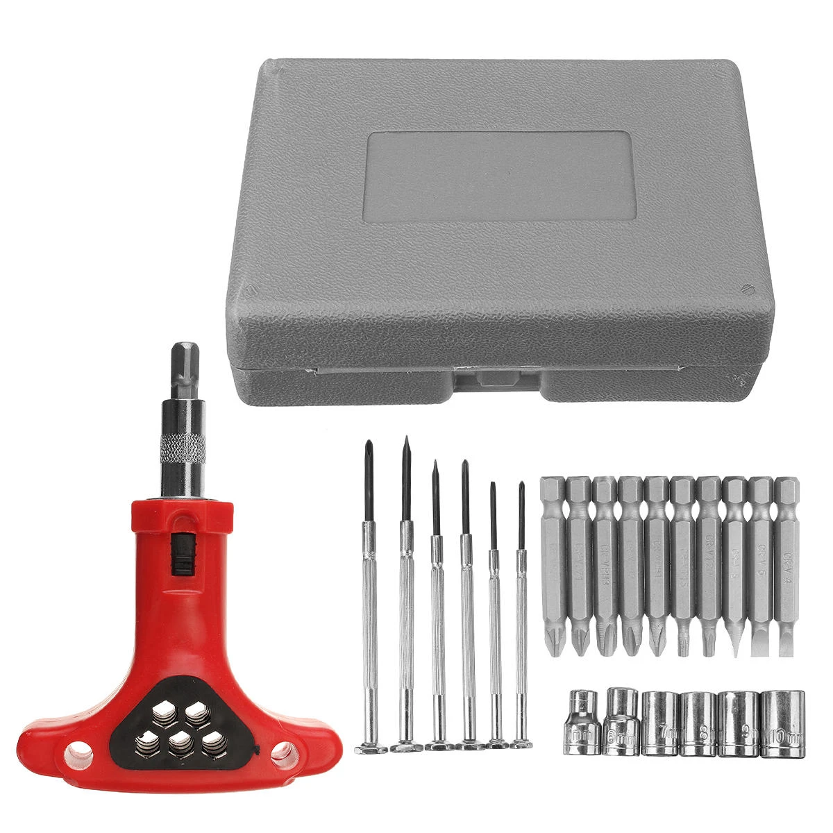 Craftsman Ratchet Screwdriver Kit - Multifunctional Household Repair Tool Set - Image 2