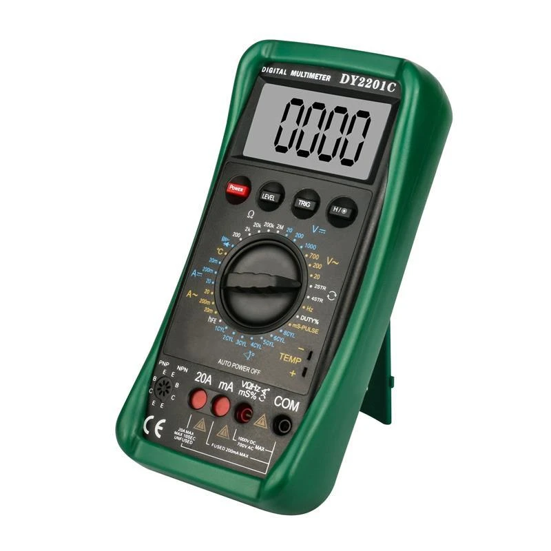 DUOYI DY2201C Digital Multimeter - Automotive Tester for RPM Voltage Ohm Amp - Image 3