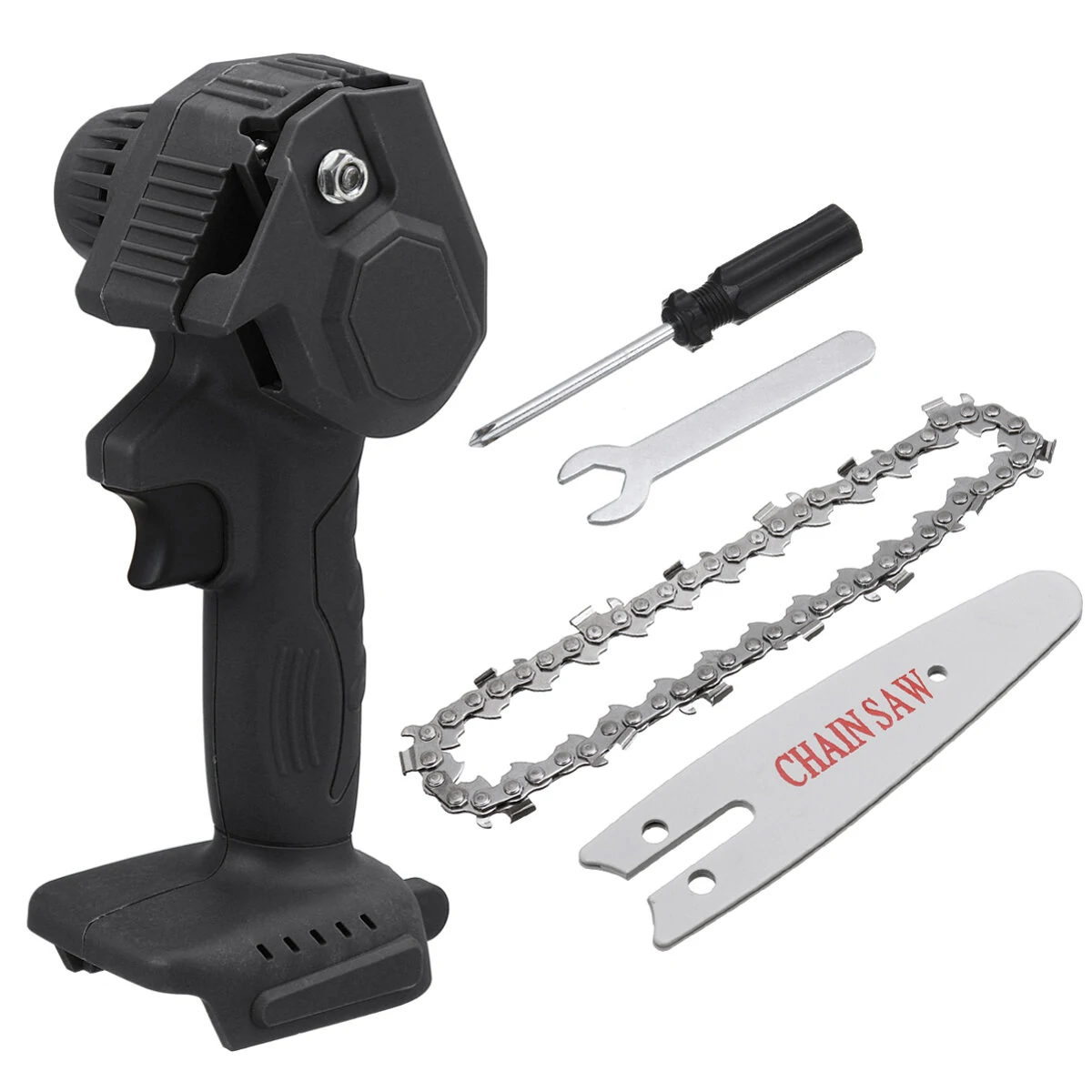 Makita 18V Cordless Chainsaw - 4 Inch Electric Wood Cutter for Woodworking - Image 2