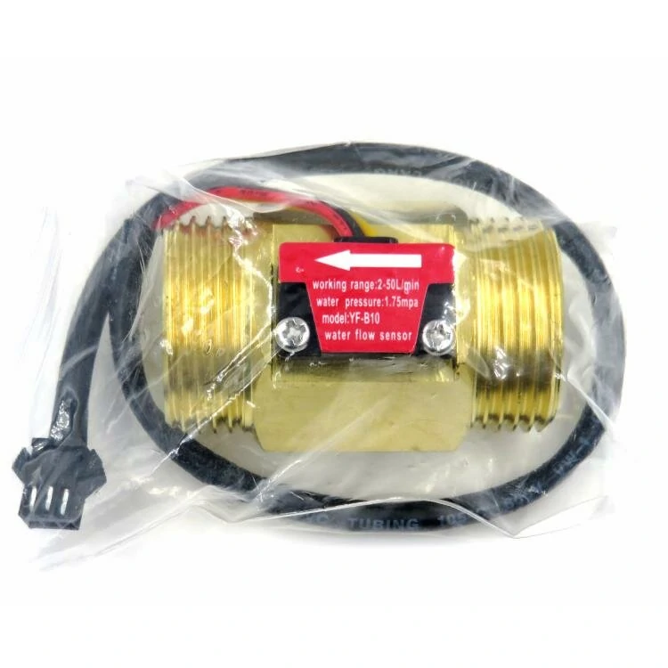 1 Inch Water Flow Sensor | DN25 Brass Turbine Flowmeter | Hall Sensor Switch Industrial Water Meter - Image 5