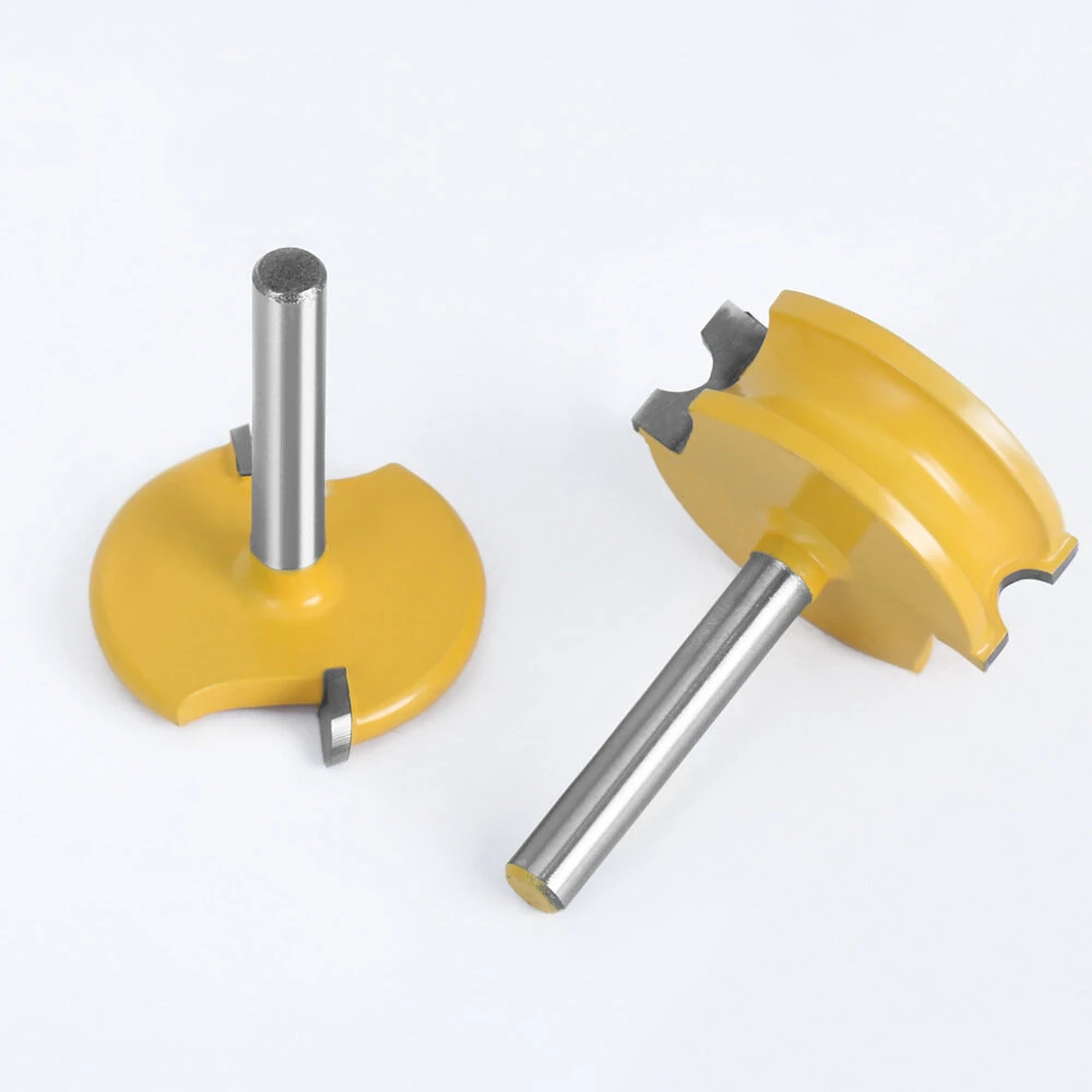 2PCS Canoe Flute & Bead Router Bit Set - 1/2 1/4 Shank | Precise Decorative Edges - Image 4